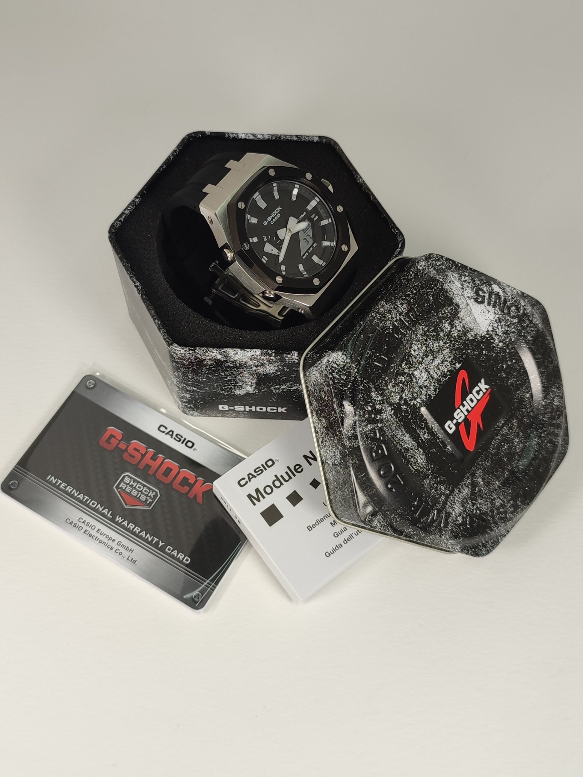 Midnight Chrome\' CasiOak - Casio G-Shock GA-2100FF-8AER – Obsessed Watches